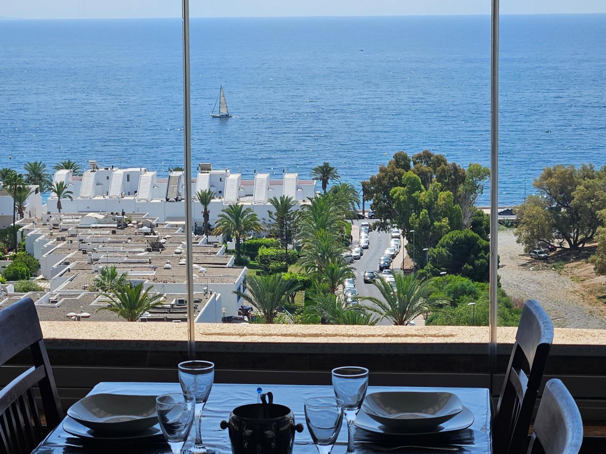 Appartement Mirando Al Mar à Aguadulce  Extérieur photo